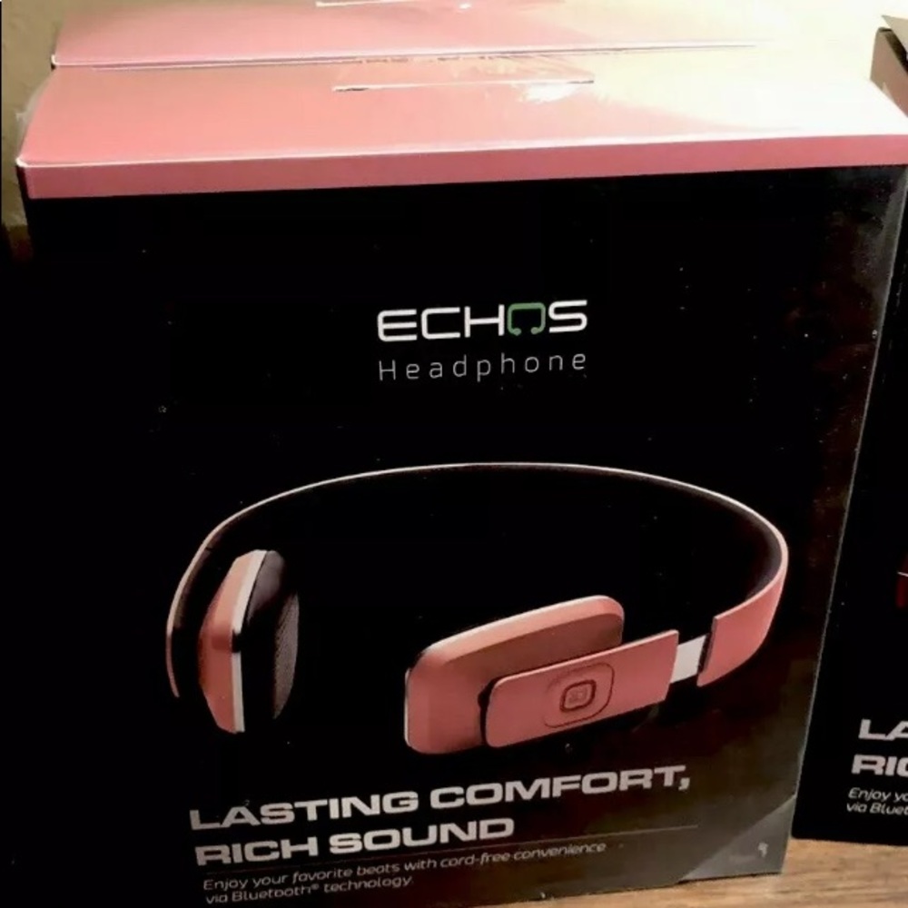 ECHOS ROSE GOLD WIRELESS HEADPHONES